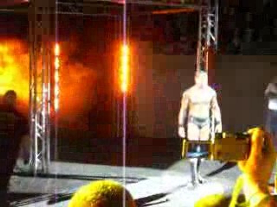 wwe raw nimes entree de randy orton