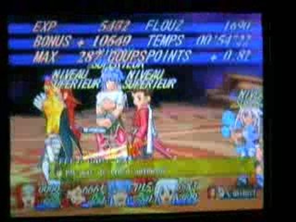 tales of symphonia combo avec sablier