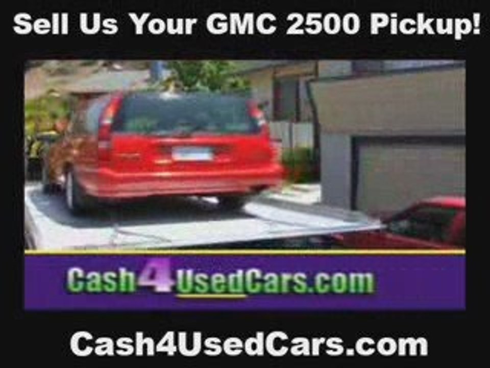 Sell a Used GMC 2500 Pickup Ontario CA