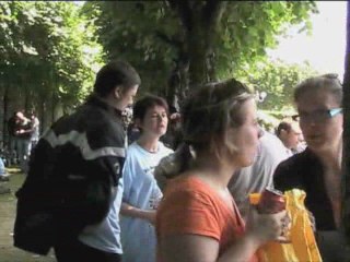 la balade du coeur 2009 arrivée à Avranches