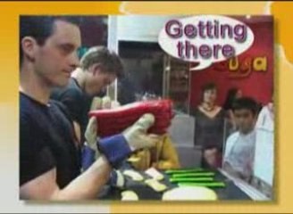 Making handmade candies