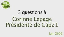 3 questions Corinne Lepage