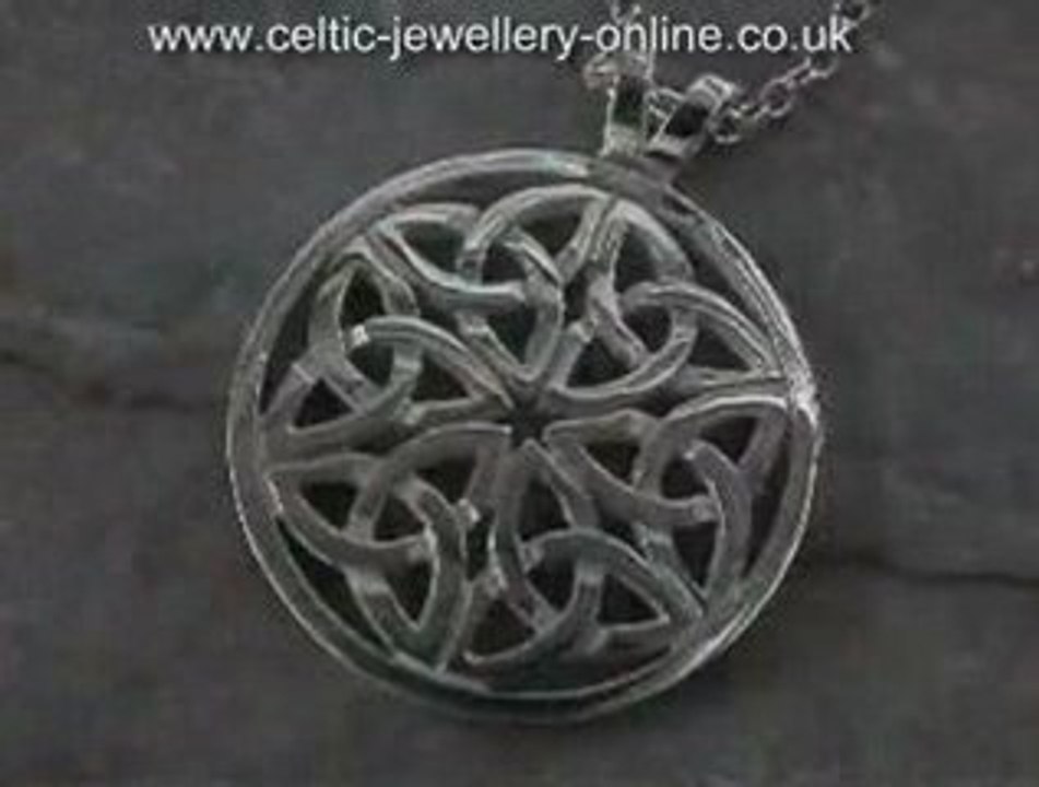 Silver Celtic necklace HSH019