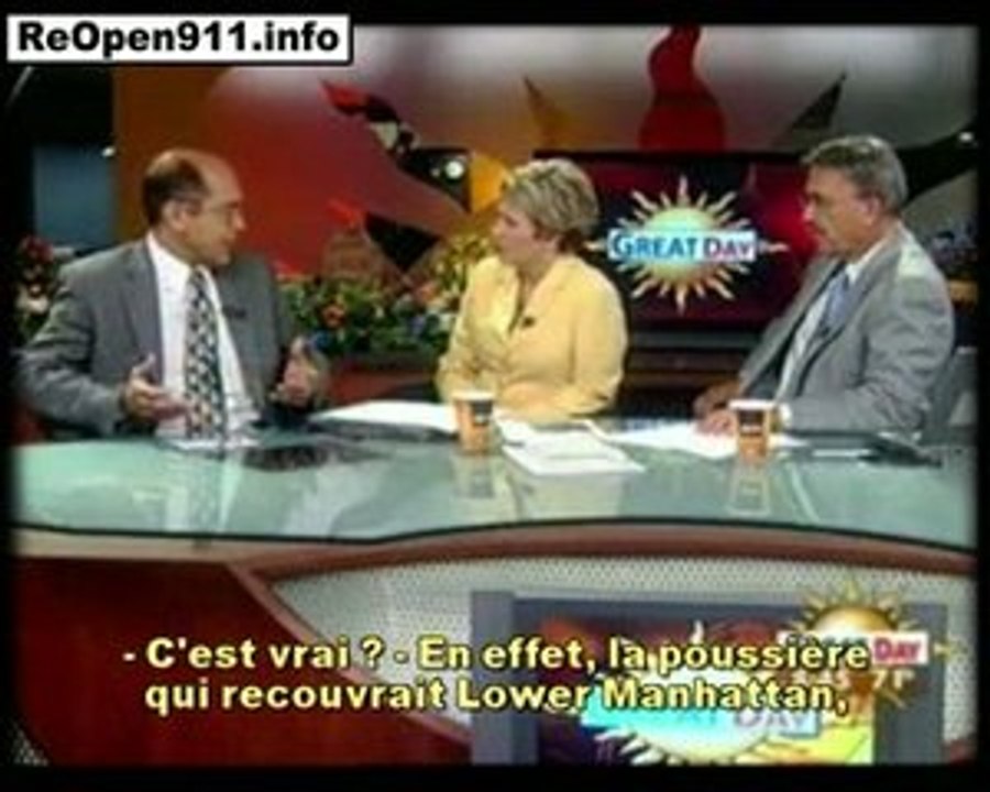 11 Septembre : les preuves d'explosifs à la télé US