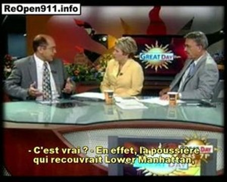 11 Septembre : les preuves d'explosifs à la télé US
