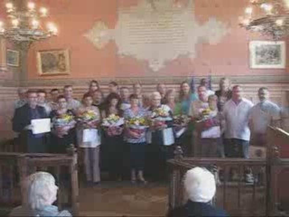 Cérémonie de la remise des Médailles du Travail