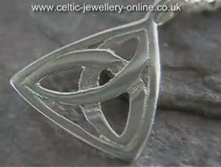 Silver Celtic necklace DWO909