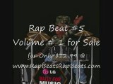 Rap Beat #5 Volume#1 @ http://www.RapBeatsRapBeats.com