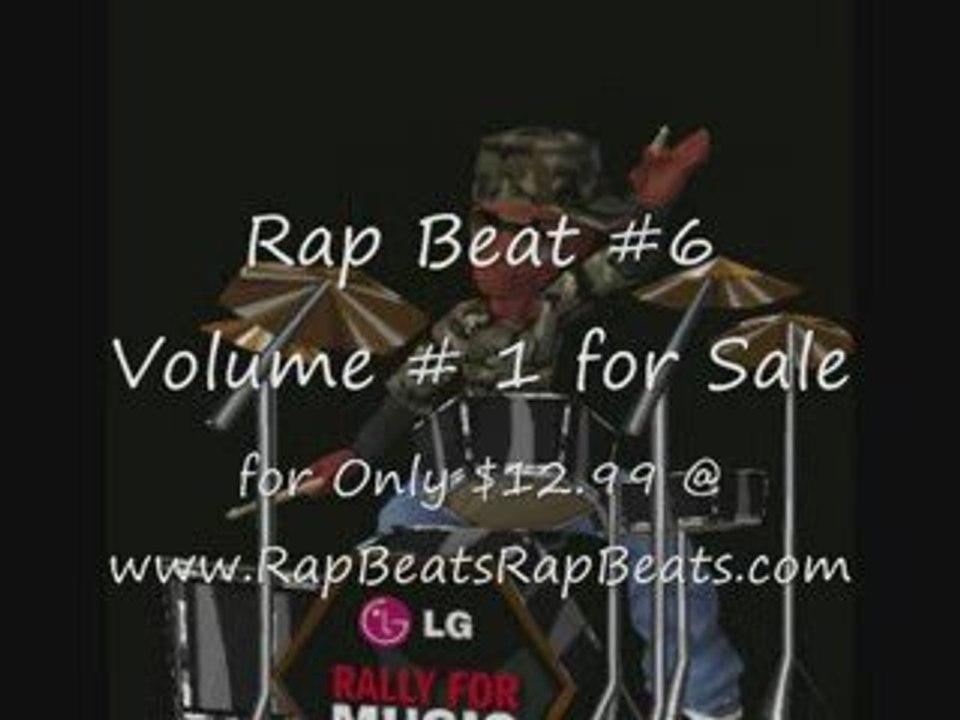 Rap Beat #6 Volume#1 @ http://www.RapBeatsRapBeats.com
