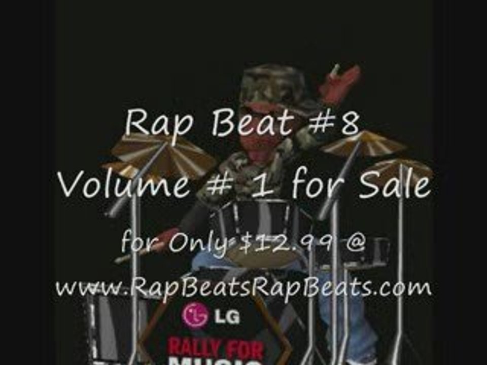 Rap Beat #8 Volume#1 @ http://www.RapBeatsRapBeats.com