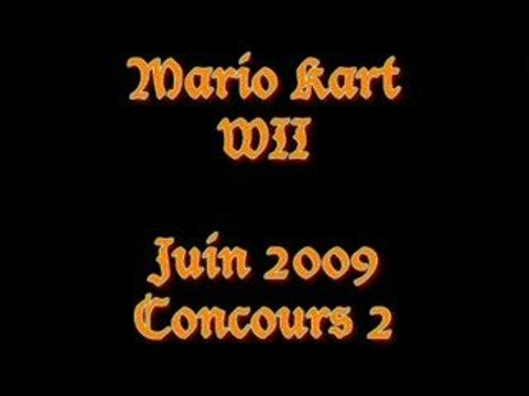 Mario Kart WII - Concours de Juin 2009 n° 2