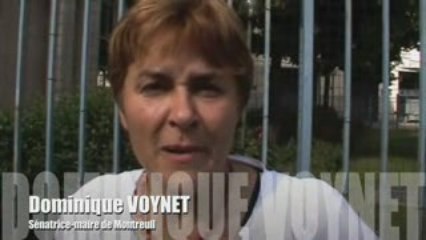 Dominique Voynet soutient  Jean Codognes à Perpignan