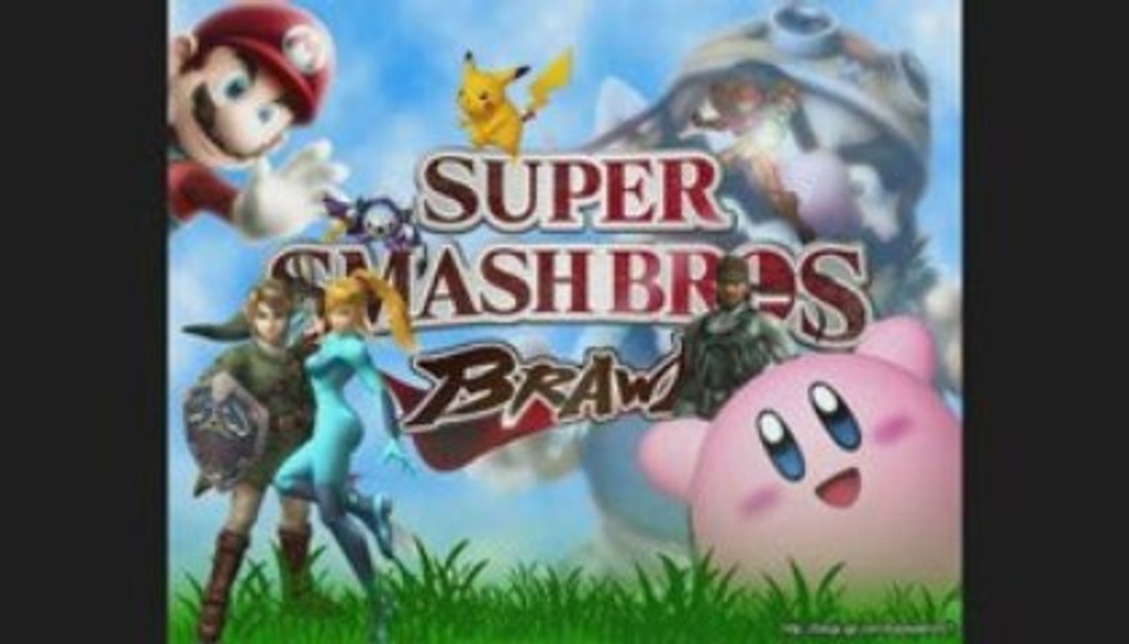Super smash bros brawl - main theme (piano notes)