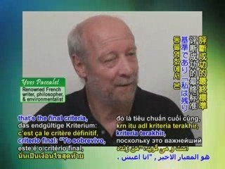 Eco-Philosopher Yves Paccalet - P2/2 (In French)