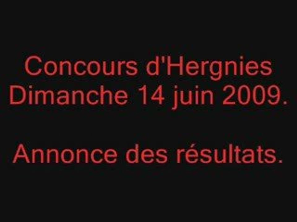 concours d'hergnies 14/06/2009 girls band