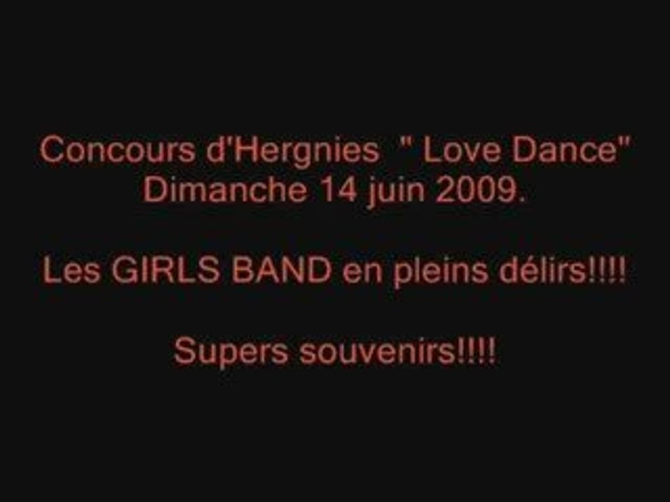 girls band en pleins délirs, concours d'hergnies 2009