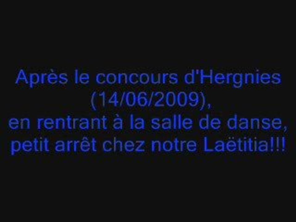 concours d'hergnies 14/06/2009 girls band : arrêt mascotte