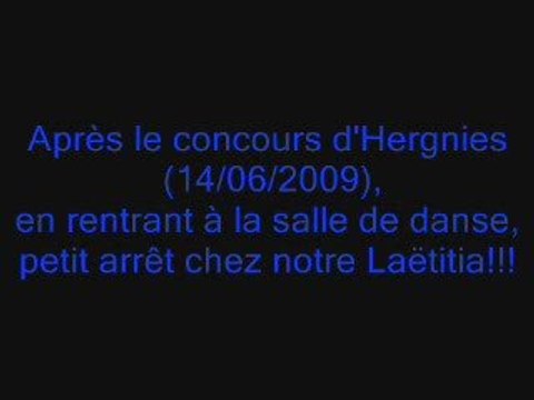 concours d'hergnies 14/06/2009 girls band : arrêt mascotte