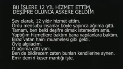 ERGENEKON TETİKÇİSİNDEN TÜYLER ÜRPERTEN İTİRAFLAR!