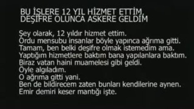 ERGENEKON TETİKÇİSİNDEN TÜYLER ÜRPERTEN İTİRAFLAR!