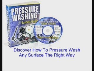 Start  a Pressure Washing Business