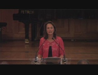 Discours de Ségolène Royal sur la crise