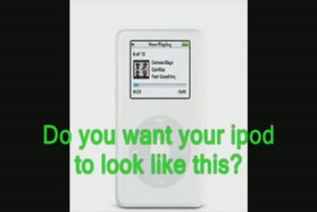 SAD IPOD FIX!