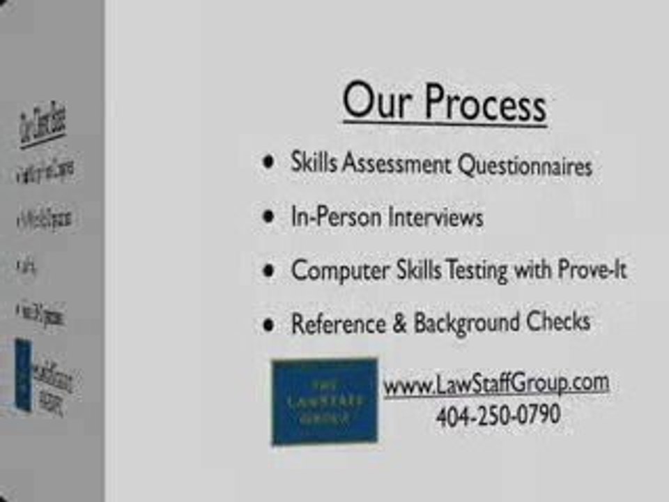 Atlanta Temporary Legal Staffing Firm [The LawStaff Group