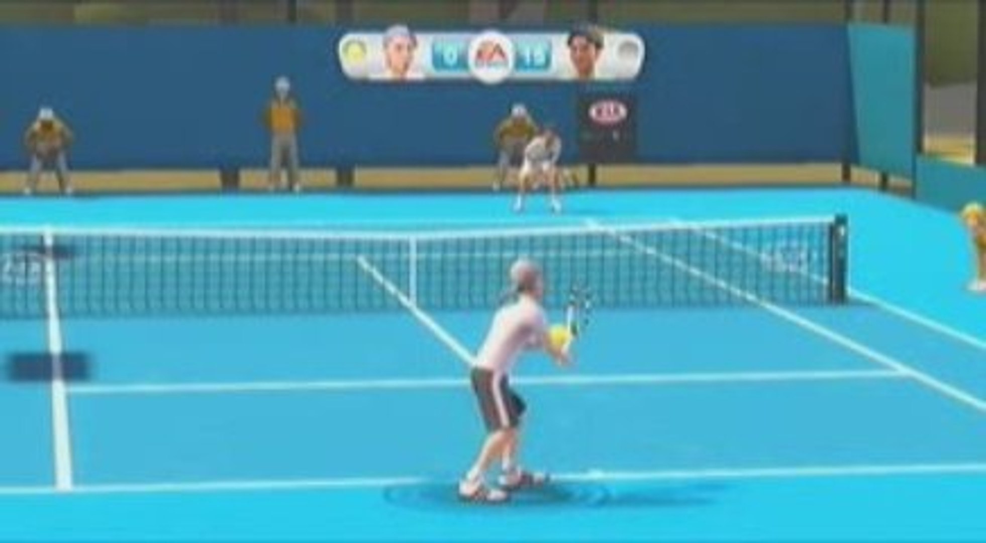 Grand Slam Tennis Wii Motion Plus Gameplay Video Part1 - video Dailymotion