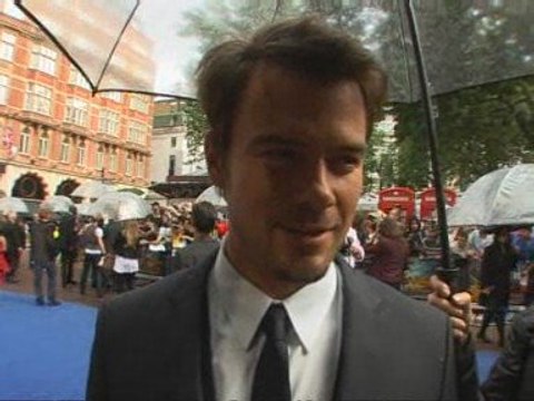 Shia LaBeouf & Megan Fox at premiere of Transformers movie