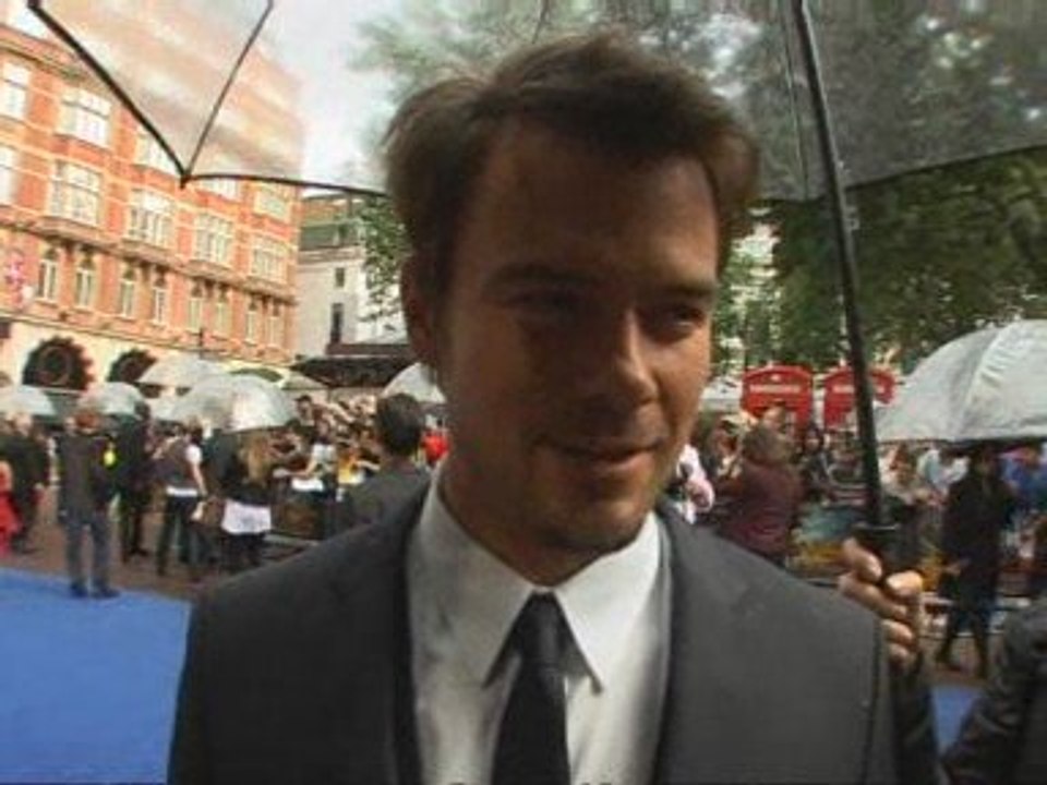 Shia LaBeouf & Megan Fox at premiere of Transformers movie