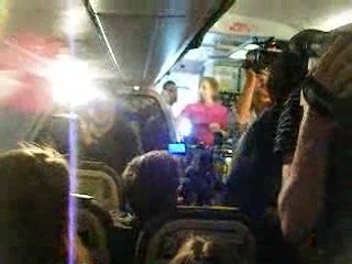 david guetta mix dans l'avion