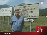 Des gitans installés sur l'aérodrome de Challes-les-Eaux