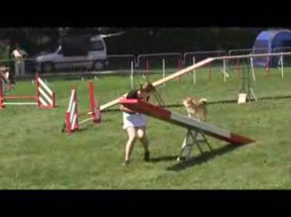Delphine Degré Agility Chambery 14/06/2009