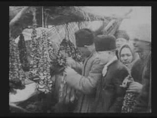old surreal russian film with strange music