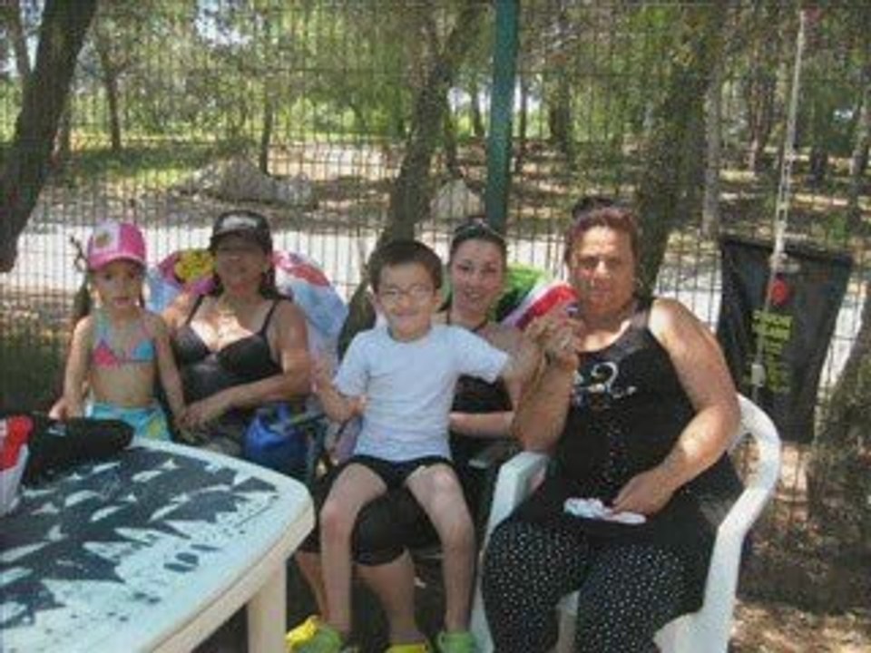 la famille en vacance