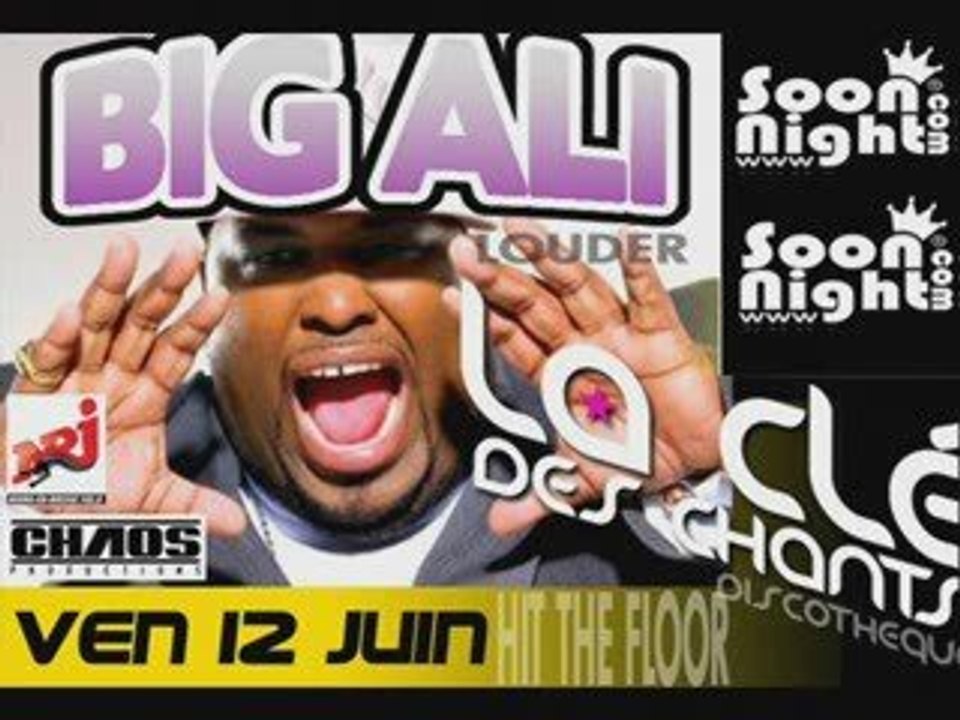 Big Ali en live a la clé des chants