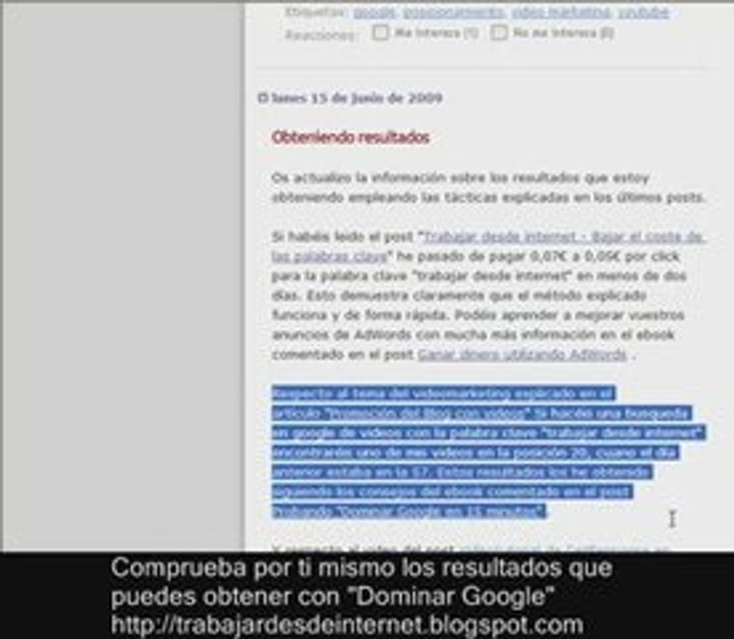 ganar dinero trabajar desde internet dominando google