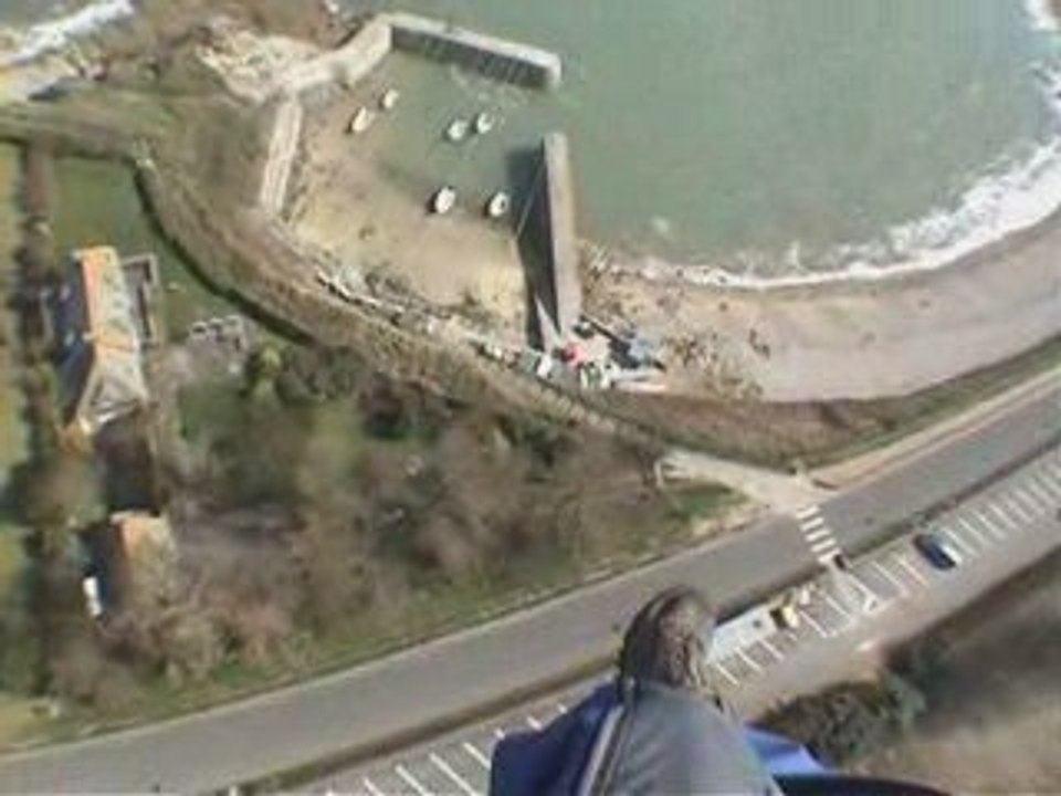 Parapente, Vol sur un petit site du Cotentin