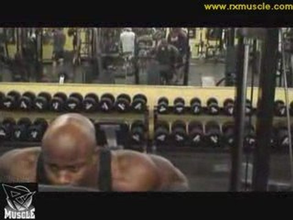 Ben White Trains Arms After the 2009 New York Pro!