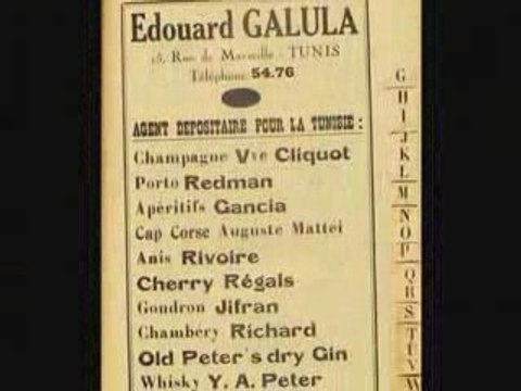 LES TUNES ANNEE 1937 A TUNIS CLIP FREDDY GALULA