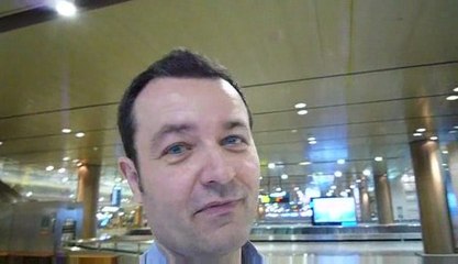 Esperando las maletas en Seul