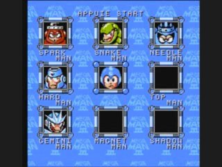 Megaman 3 , 2 ) Les trois prochains Boss