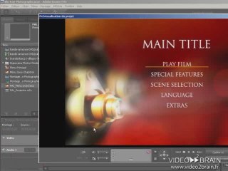 Encore CS4 : Fond et boutons animés