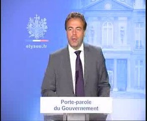 Compte-rendu du Conseil des ministres - 24.06.2009