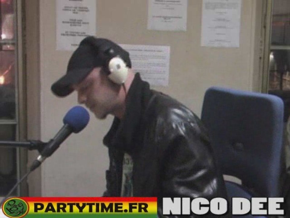 Freestyle Nico D at Party Time Reggae Show