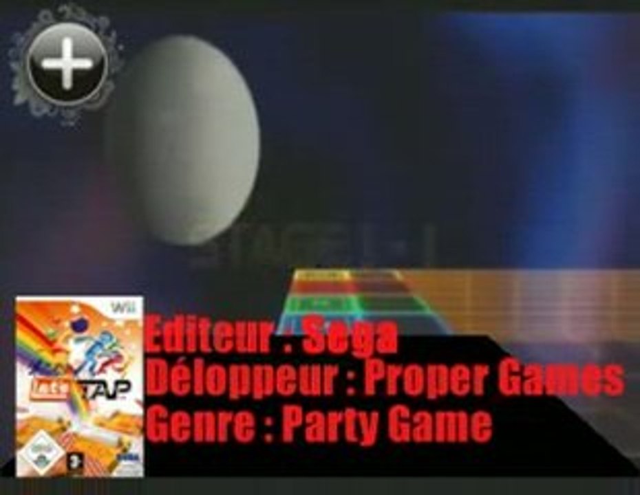 Présentation de Let's Tap sur Wii