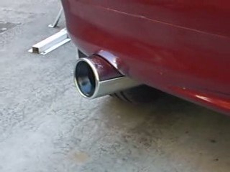 Echappement Supersprint Mégane Coupé 1,6l 8s