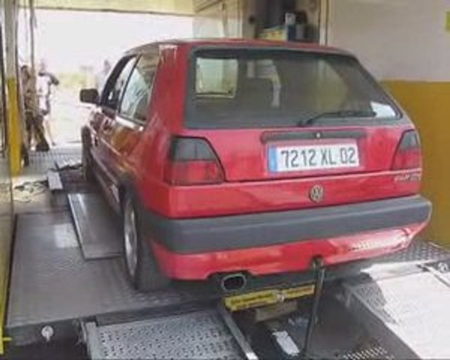 Passage au banc - Vw Days 2009 - Golf gti 8s