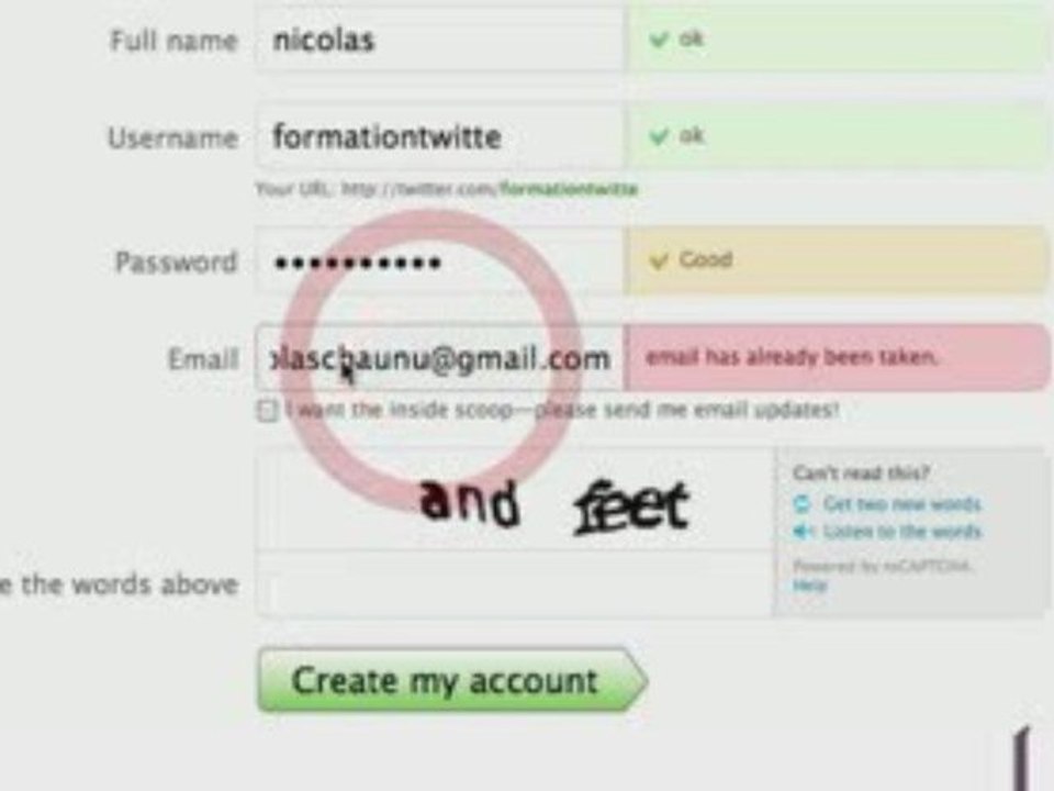 Formation Twitter - Créer un message